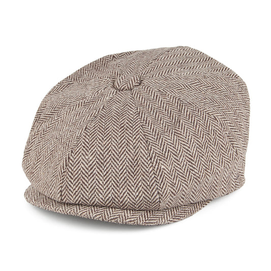 Casquette Gavroche Enfant à Chevrons marron JAXON & JAMES