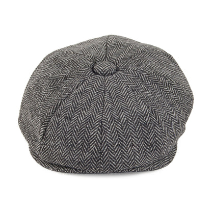 Casquette Gavroche Bébé à Chevrons anthracite JAXON & JAMES