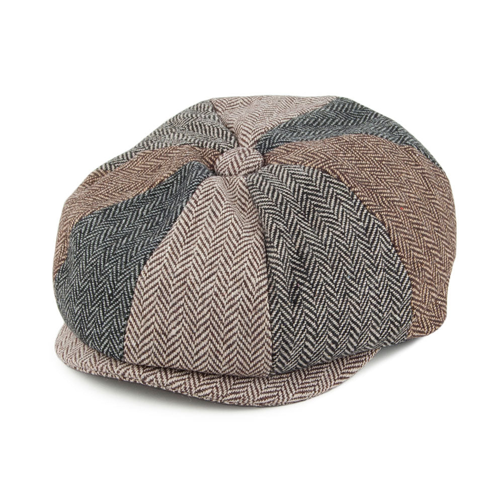Casquette Gavroche Bébé Patch à Chevrons multicolore JAXON & JAMES