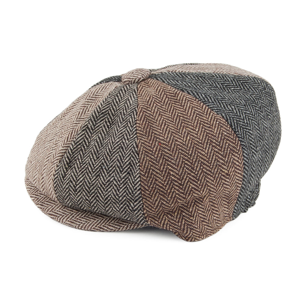 Casquette Gavroche Bébé Patch à Chevrons multicolore JAXON & JAMES
