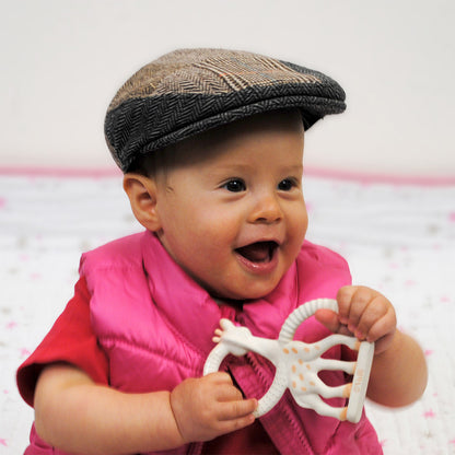 Casquette Plate Bébé Patchwork multicolore JAXON & JAMES