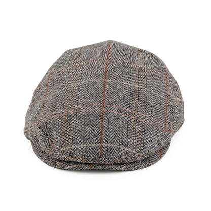 Casquette Plate Bébé en Tweed marron-gris JAXON & JAMES