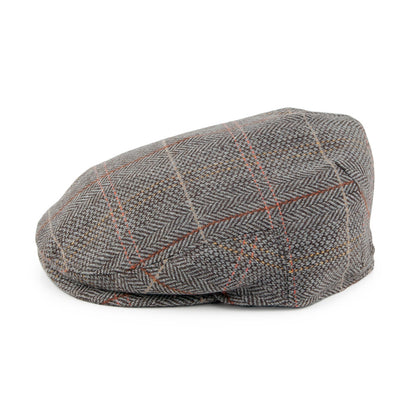 Casquette Plate Bébé en Tweed marron-gris JAXON & JAMES