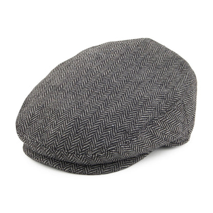 Casquette Plate Enfant à Chevrons gris JAXON & JAMES