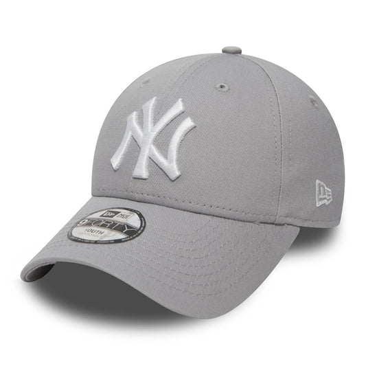 Casquette Enfant 9FORTY MLB League Essential New York Yankees gris NEW ERA