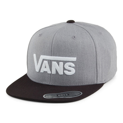 Casquette Snapback Enfant Drop V II gris-noir VANS