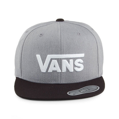 Casquette Snapback Enfant Drop V II gris-noir VANS