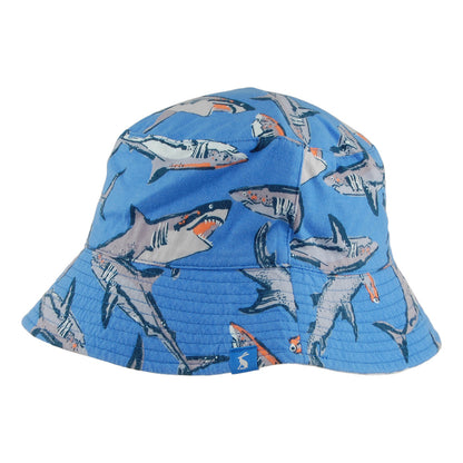 Chapeau Bob Enfant Réversible Sharks Brit bleu JOULES