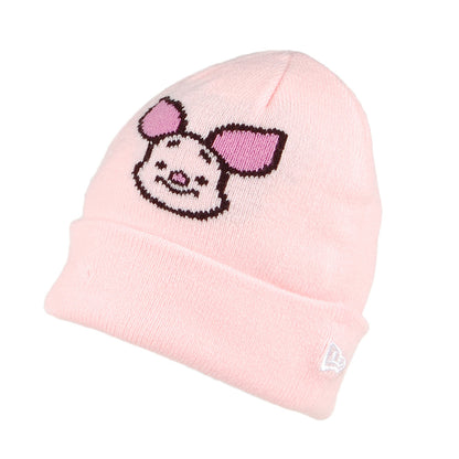 Bonnet Bébé Cuff Knit Disney Porcinet rose NEW ERA