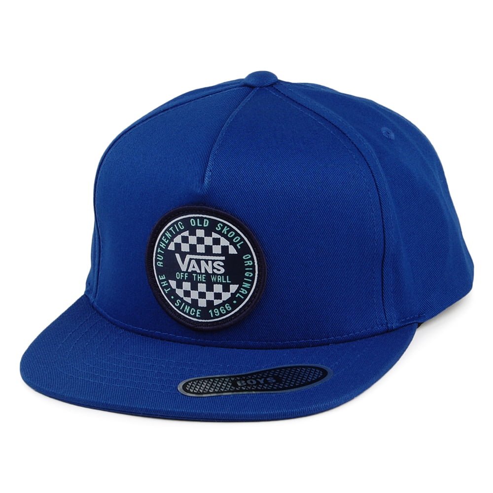 Casquette Snapback Enfant OG Checkerboard bleu VANS