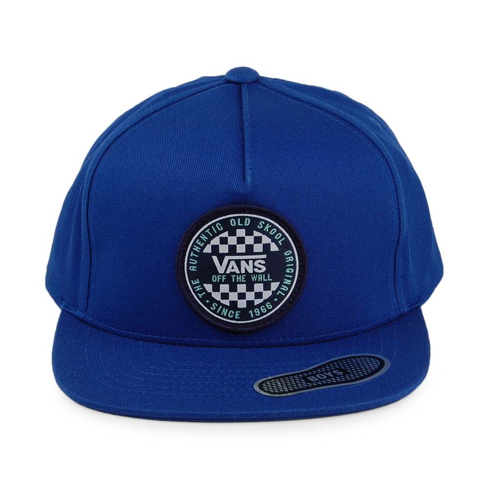 Casquette Snapback Enfant OG Checkerboard bleu VANS