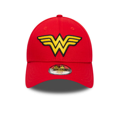 Casquette Enfant 9FORTY Wonder Woman rouge NEW ERA