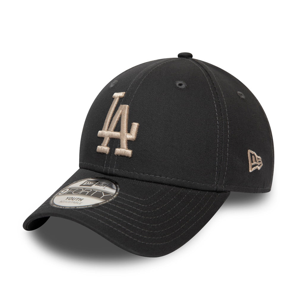 Casquette Enfant 9FORTY MLB League Essential L.A. Dodgers graphite NEW ERA