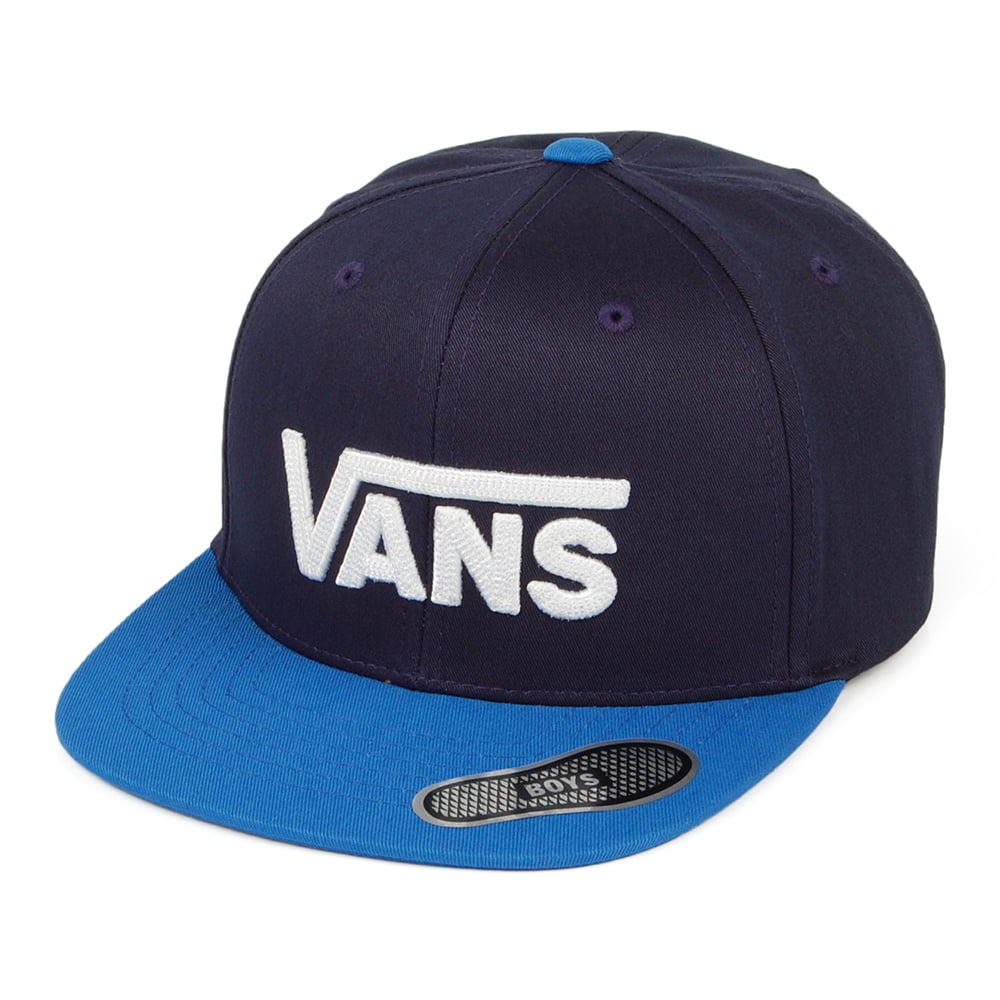 Casquette Snapback Enfant Drop V II bleu marine-bleu VANS