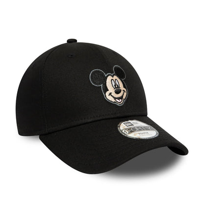 Casquette Enfant 9FORTY Disney Character Face Mickey Mouse noir NEW ERA