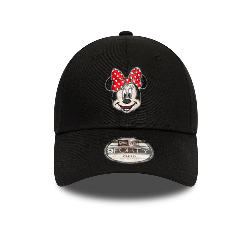 Casquette Enfant 9FORTY Disney Character Face Minnie Mouse noir NEW ERA