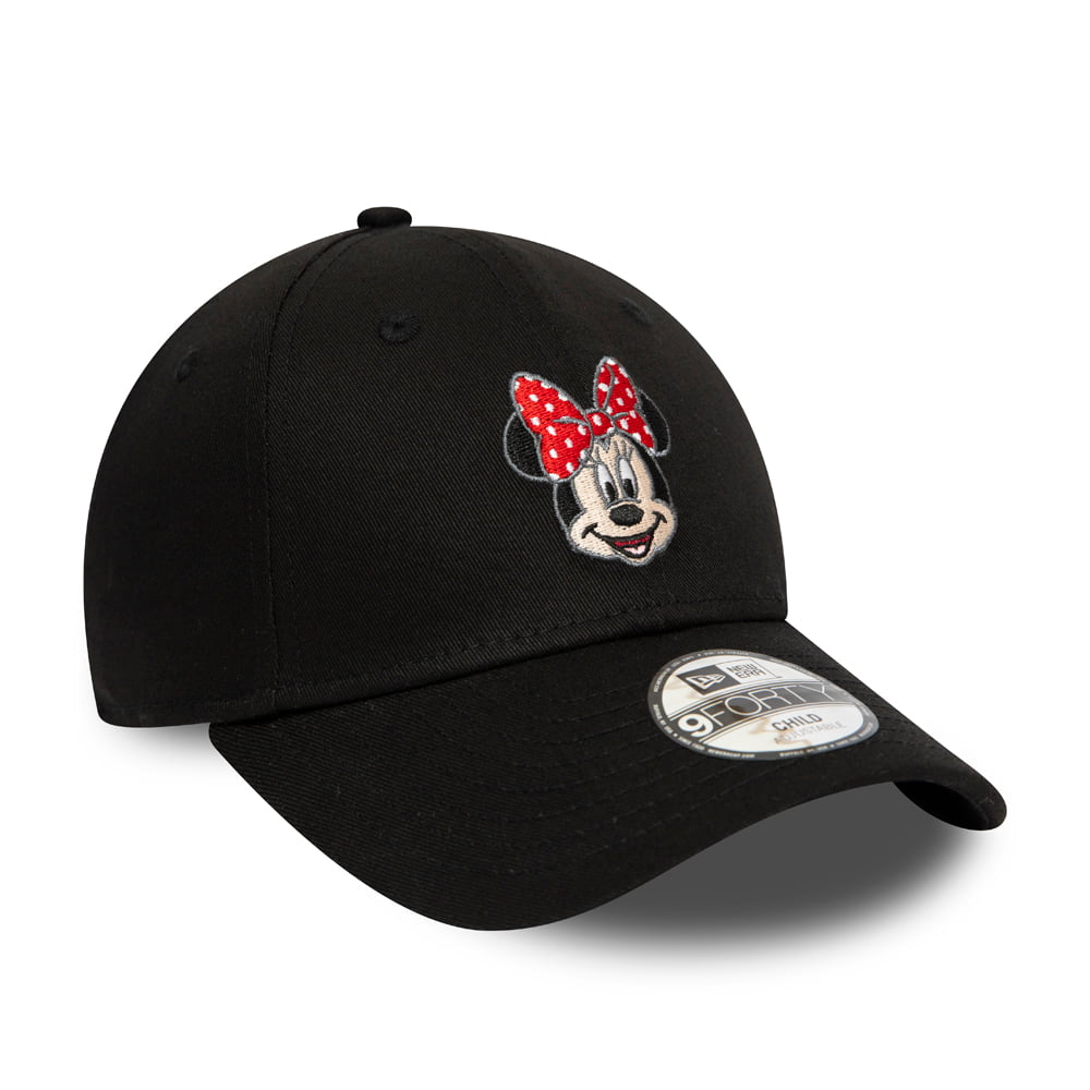 Casquette Enfant 9FORTY Disney Character Face Minnie Mouse noir NEW ERA