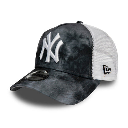 Casquette Trucker Enfant 9FORTY MLB Tie Dye New York Yankees noir NEW ERA