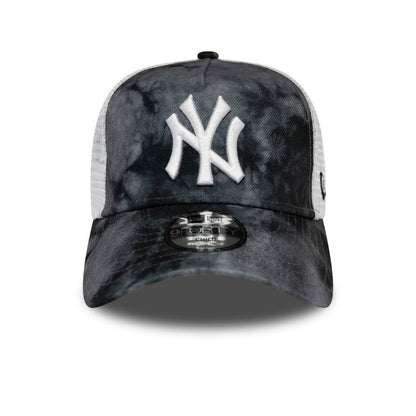 Casquette Trucker Enfant 9FORTY MLB Tie Dye New York Yankees noir NEW ERA
