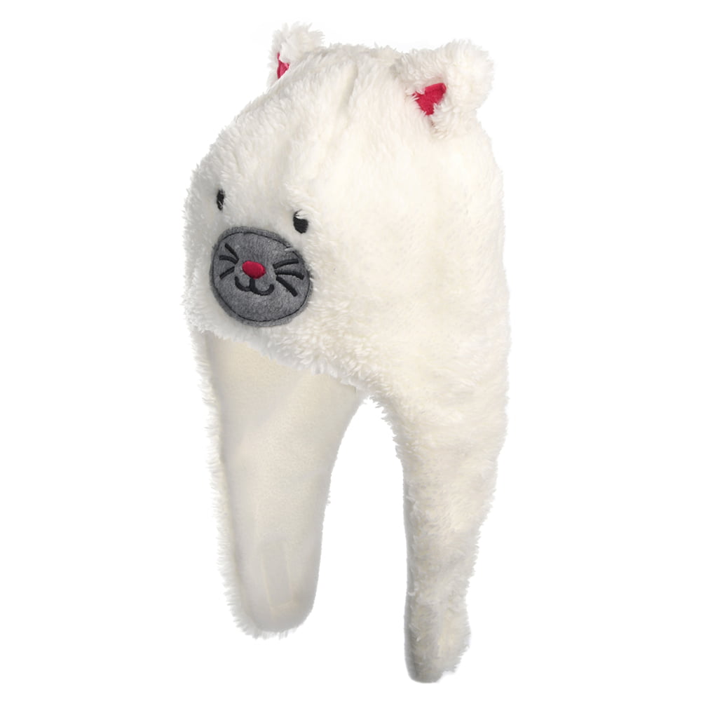 Bonnet Enfant Animal avec Protège-Oreilles ivoire SCALA