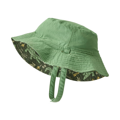 Chapeau Bob Été Bébé Réversible vert PATAGONIA