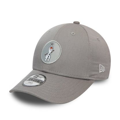 Casquette Enfant 9FORTY Disney Reine Des Neiges Logo Olaf gris NEW ERA