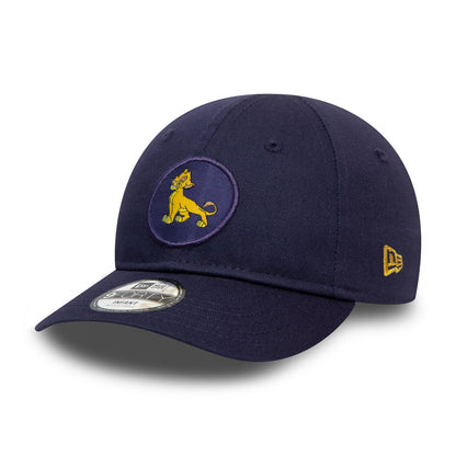 Casquette Bébé 9FORTY Disney Roi Lion Logo Simba bleu marine NEW ERA