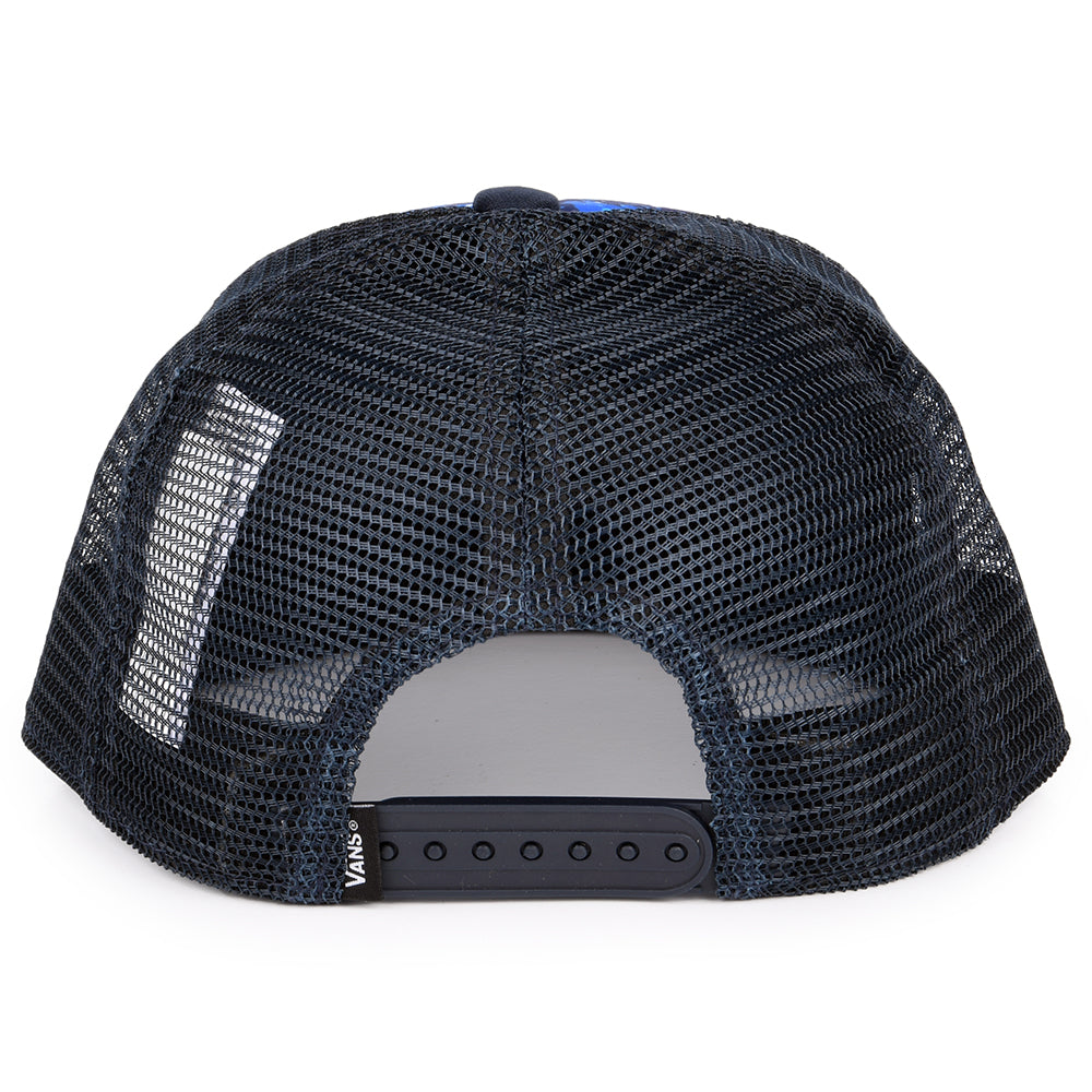 Casquette Trucker Enfant Galactic Glow Classic Patch bleu marine VANS