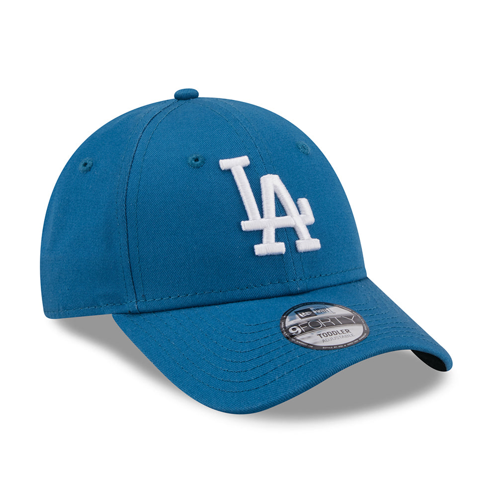 Casquette Enfant 9FORTY MLB League Essential L.A. Dodgers bleu sarcelle-blanc NEW ERA