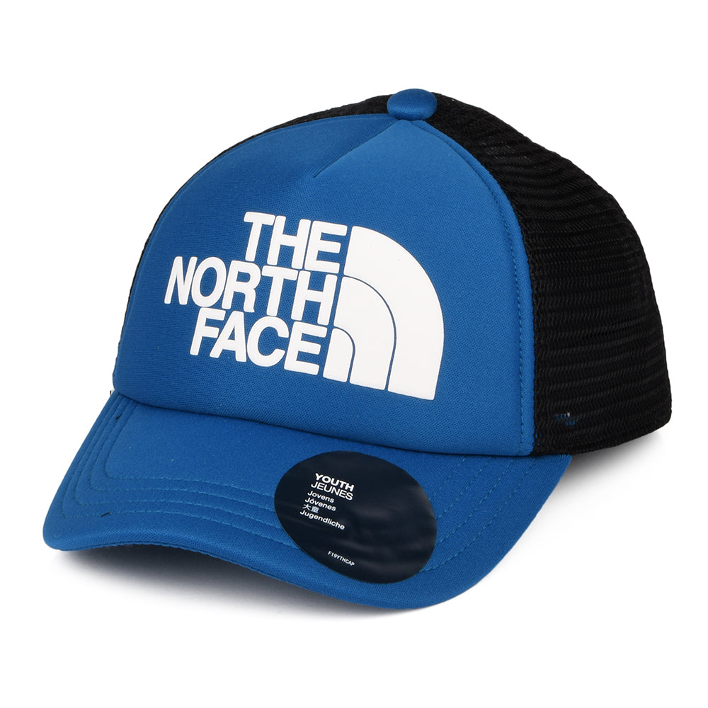 Casquette Trucker Enfant Logo bleu moyen-noir THE NORTH FACE