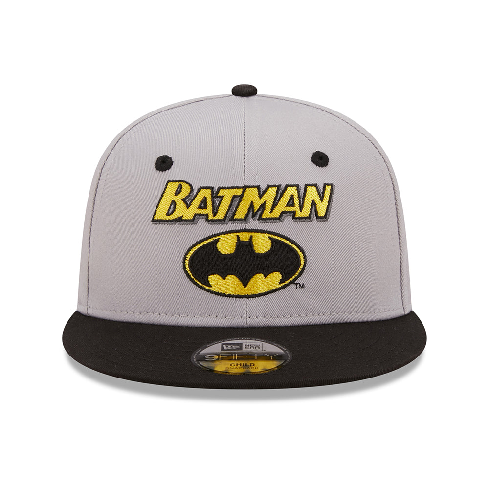 Casquette 9FIFTY DC Comics Character Batman gris-noir NEW ERA