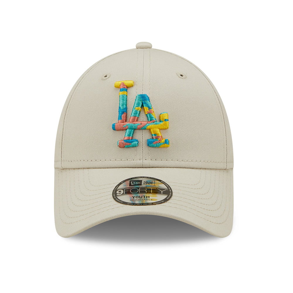 Casquette Enfant 9FORTY MLB Camo Infill L.A. Dodgers pierre NEW ERA