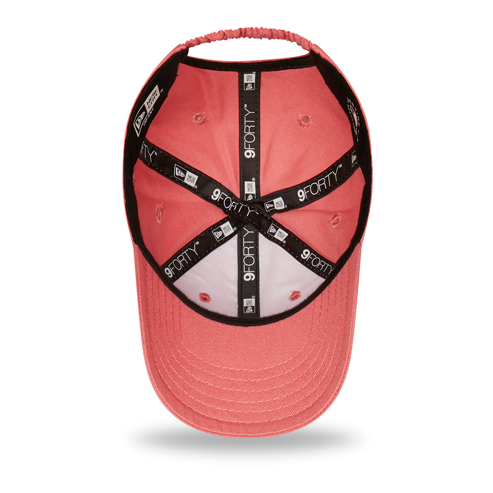 Casquette Bébé 9FORTY MLB League Essential New York Yankees rose clair-rose NEW ERA