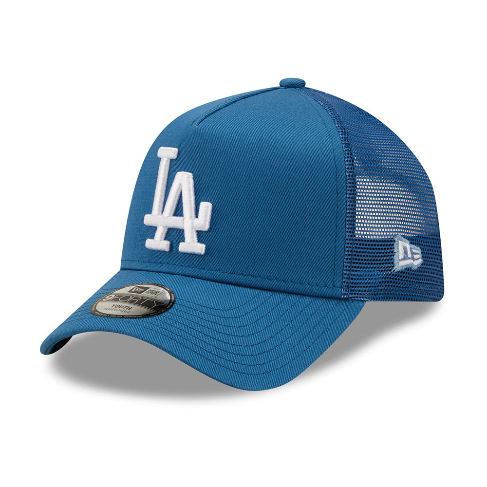 Casquette Trucker Enfant A-Frame 9FORTY MLB Tonal Mesh L.A. Dodgers bleu NEW ERA