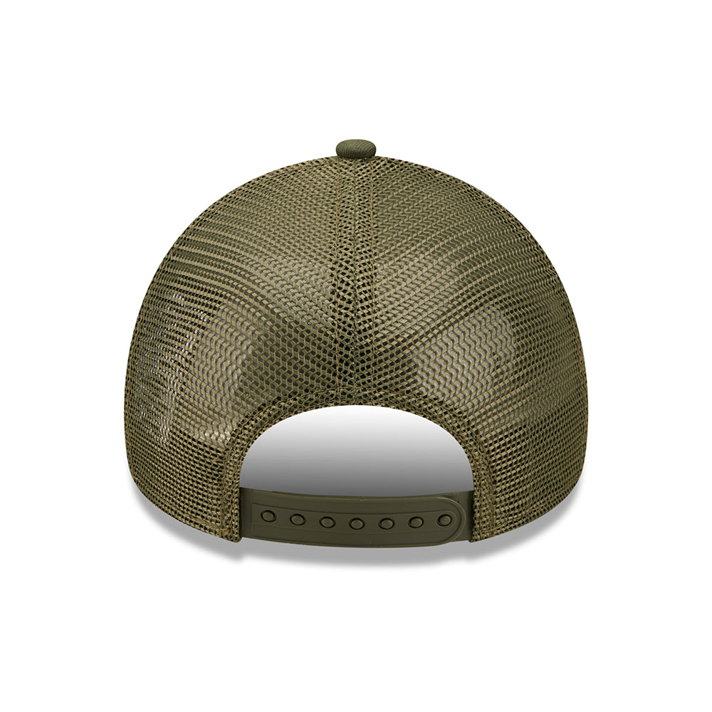 Casquette Trucker Enfant 9FORTY MLB Tonal Mesh A-Frame New York Yankees olive NEW ERA