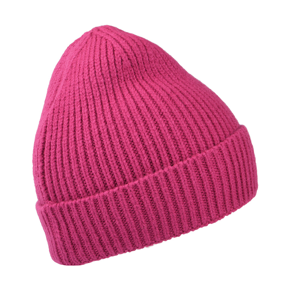 Bonnet Enfant à Revers TNF Box Logo fuchsia THE NORTH FACE