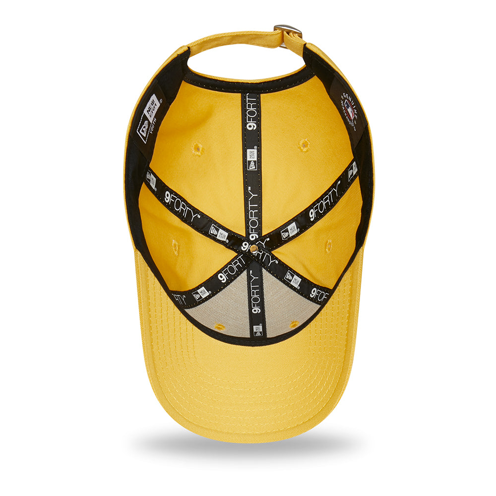 Casquette Enfant 9FORTY MLB League Essential New York Yankees jaune-blanc NEW ERA