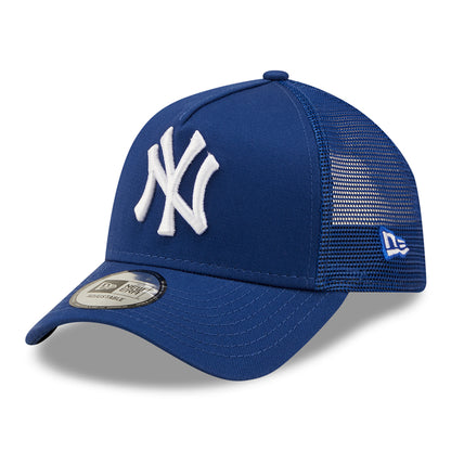 Casquette Trucker Enfant 9FORTY MLB League Essential New York Yankees bleu roi-blanc NEW ERA