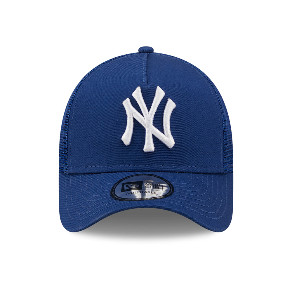 Casquette Trucker Enfant 9FORTY MLB League Essential New York Yankees bleu roi-blanc NEW ERA