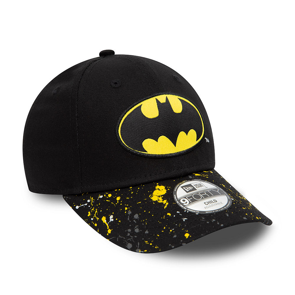 Casquette Enfant 9FORTY Paint Splat Batman noir NEW ERA
