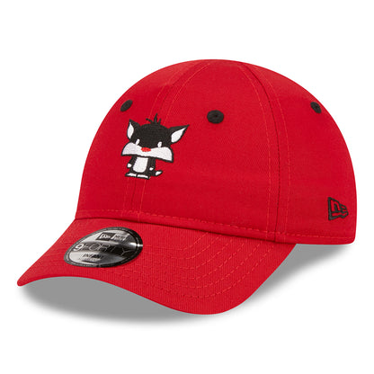 Casquette Bébé 9FORTY Chibi Looney Tunes Sylvestre écarlate NEW ERA