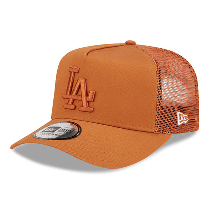 Casquette Trucker Enfant MLB Tonal Mesh A-Frame L.A. Dodgers ocre NEW ERA