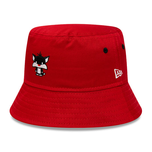 Chapeau Bob Bébé Chibi Looney Tunes Sylvestre écarlate NEW ERA