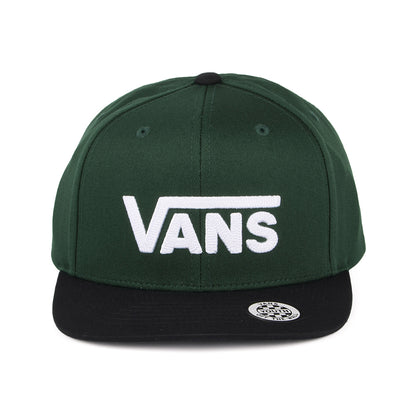 Casquette Snapback Enfant Drop V II forêt-noir-blanc VANS