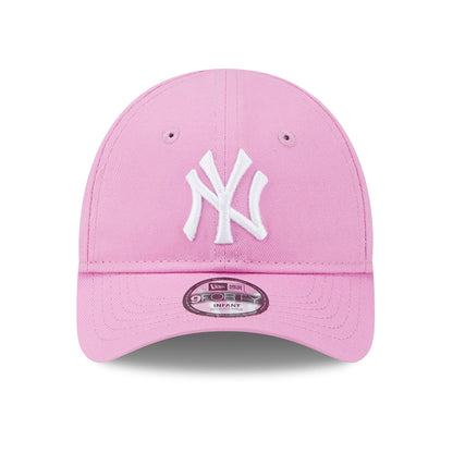 Casquette Bébé 9FORTY MLB League Essential New York Yankees rose-blanc NEW ERA