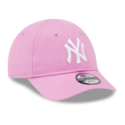 Casquette Bébé 9FORTY MLB League Essential New York Yankees rose-blanc NEW ERA
