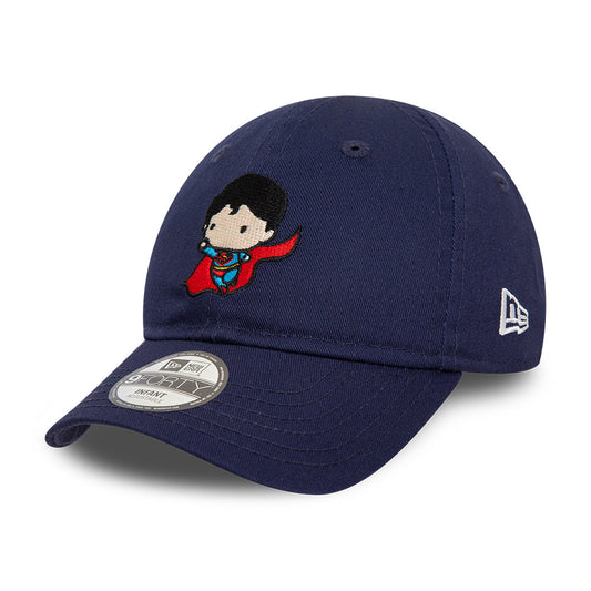 Casquette Bébé 9FORTY Chibi DC Comics Superman bleu marine NEW ERA