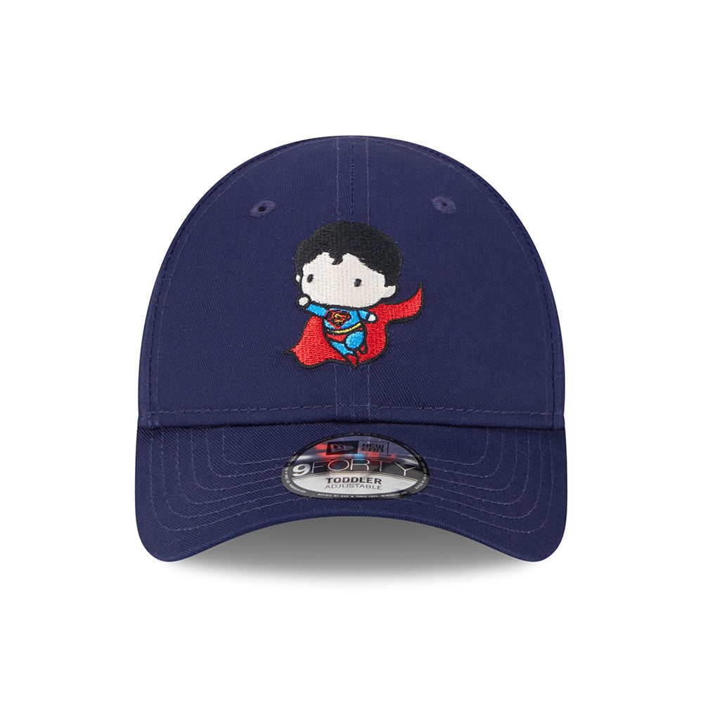 Casquette Enfant 9FORTY Chibi DC Comics Superman bleu marine NEW ERA