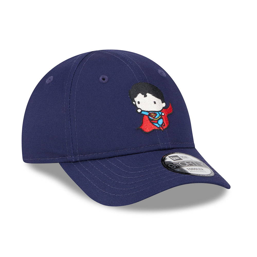 Casquette Enfant 9FORTY Chibi DC Comics Superman bleu marine NEW ERA