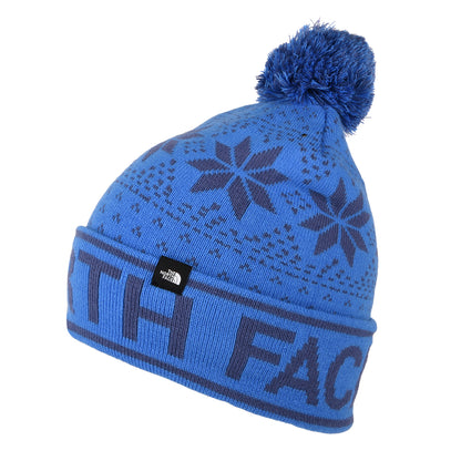 Bonnet à Pompon Enfant Ski Tuke bleu THE NORTH FACE